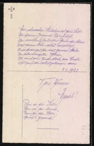 Künstler-AK Friedrich Kaskeline: Reiche Ernte, Amor und Mädchen