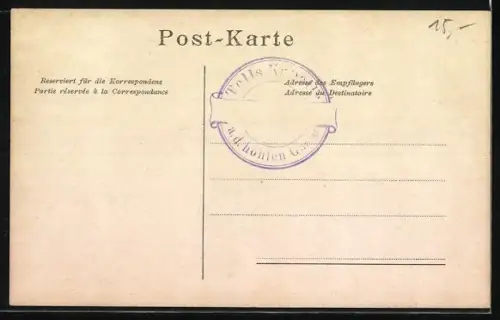 AK Tells Tod, Szene am reissenden Fluss