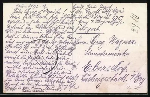 AK Typen aus Russisch-Polen, Bettler bitten um milde Gaben