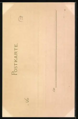 Künstler-AK Hannover, an der Kreuzkirche