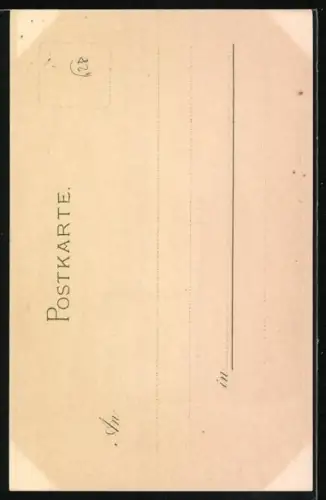 Künstler-AK Otto Hammel: Hannover, Aegidienkirche, Rückansicht