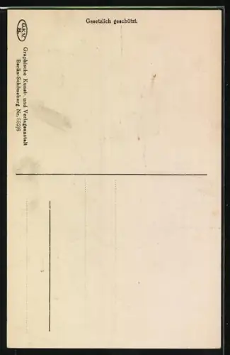 Künstler-AK Ov. Alt-Stutterheim: Junge Frau macht sich ausgehfertig