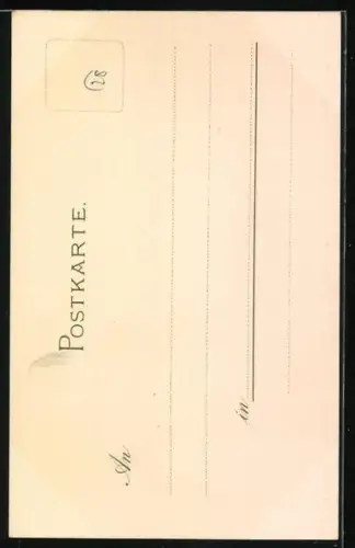 Künstler-AK Otto Hammel: Hannover, Aegidienkirche, Rückansicht