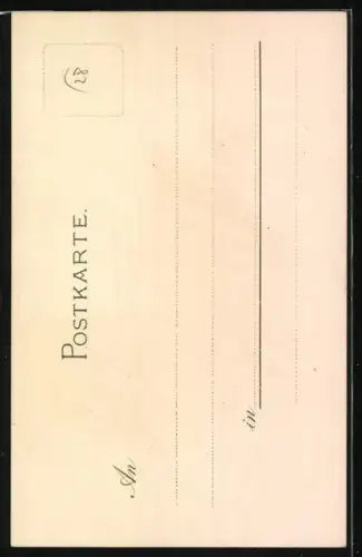 Künstler-AK Otto Hammel: Hannover, Partie am Marktplatz