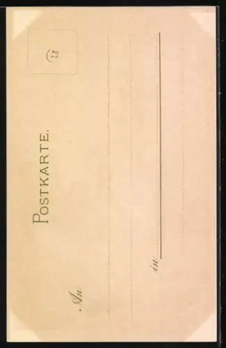 Künstler-AK Otto Hammel: Hannover, Motiv aus der Ebhardtstrasse