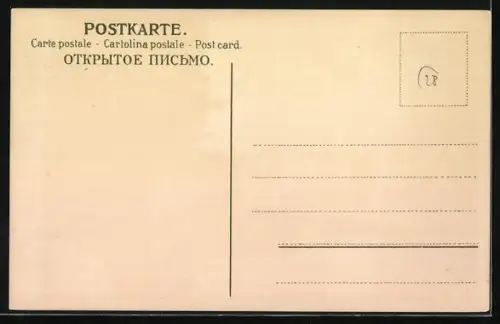 Künstler-AK Otto Hammel: Hannover, Blick in das Alt-Venedig