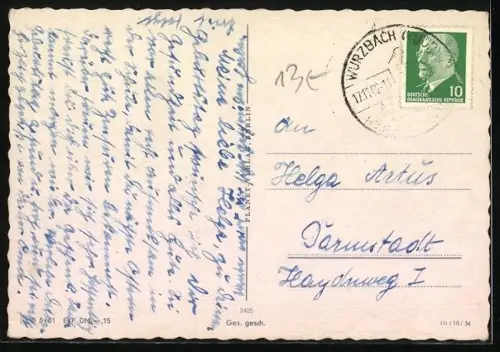 AK Käthe Kruse-Puppen beim Tauziehen