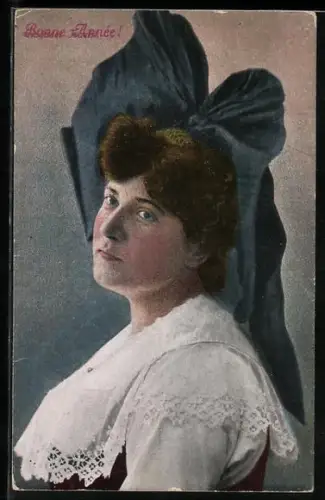 AK Frau in Elsässer Tracht