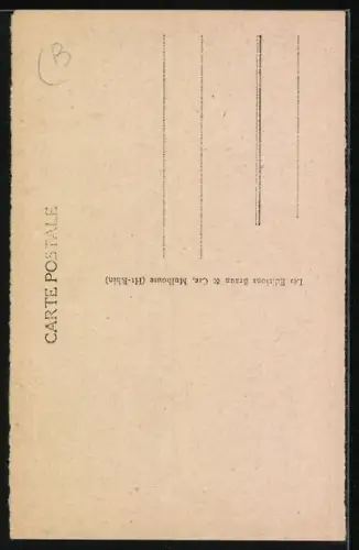 AK Jeune Alsacienne, Elsässerin liesst ein Buch