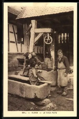 AK Alsace, Le vieux Puits