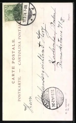 Künstler-AK George Edward Shepheard: Er liebt mich von Herzen!..., Holländerin mit einer Blume