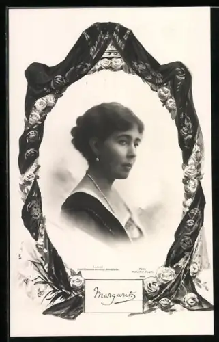 AK Portrait Prinzessin Margareta von Schweden