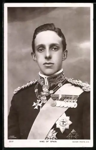 AK Porträt des Königs von Spanien