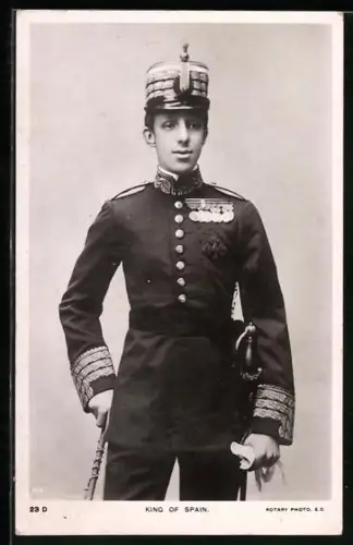 AK King of Spain, König von Spanien