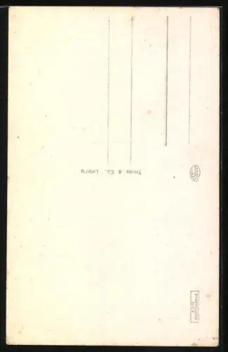 AK Sagan am Bober, Rathausturm am Markt