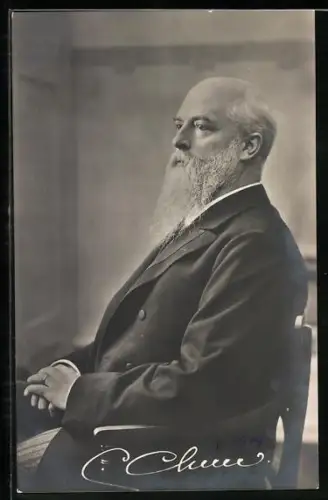 AK Professor der Zoologie und Zootomie Karl Chun im Profil