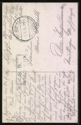 AK Frau in Soldatenuniform im herzförmigem Passepartout, Fräulein Feldgrau