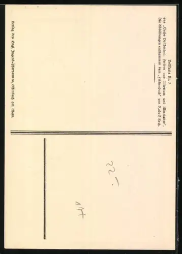 AK Zeichen aus Altertum u. Mittelalter, Dreieck, Davidstern