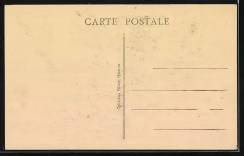 AK Le Raz de Sein, Gorlebella, Le Phare de la Vieille, vue prise du Raz