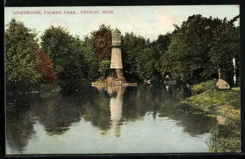 AK Detroit, MI, Palmer Park, Lighthouse