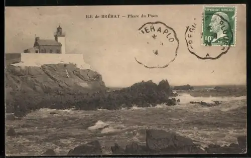 AK Ile de Bréhat, Phare du Paon