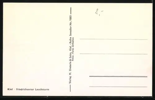AK Kiel, Friedrichsorter Leuchtturm