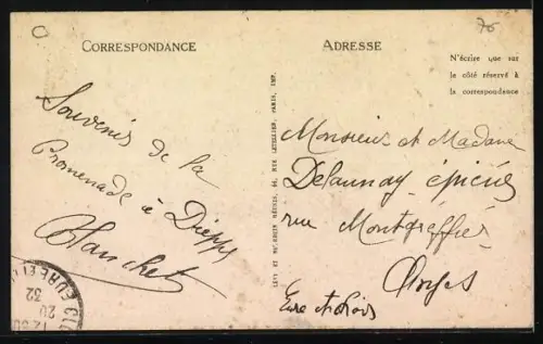 AK Ste-Marguerite-sur-mer, La route du Phare