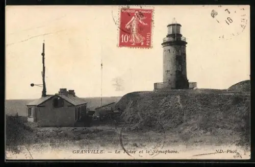 AK Granville, Le Phare et le Sémaphore