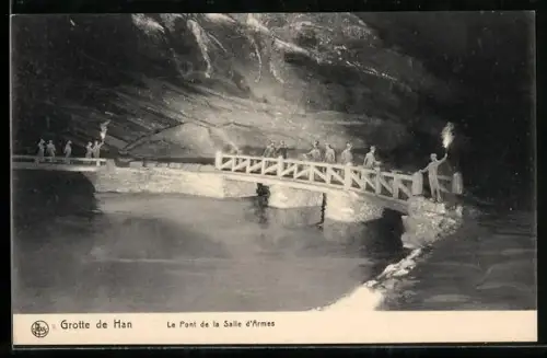 AK Grotte de Han, Le Pont de la Salle d`Armes