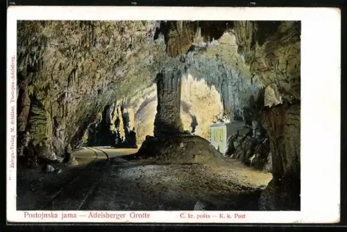 AK Postojnska jama, Adelsberger Grotte
