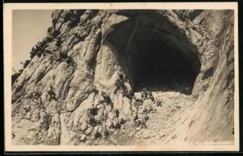 AK Eisriesenwelt bei Werfen, Eingang zur Eisriesenwelt