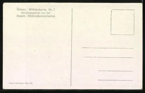 AK Dachstein-Rieseneishöhle, Der Vorhang im II. Eisabgrund