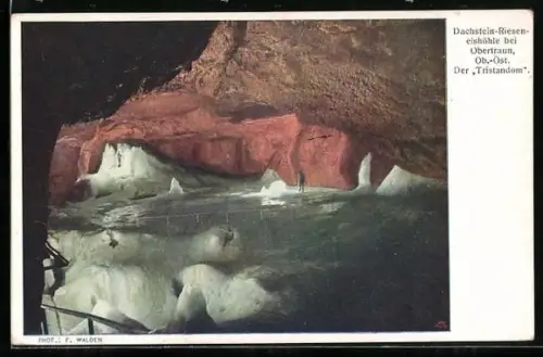 AK Obertraun, Dachstein-Rieseneishöhle, Der Tristandom