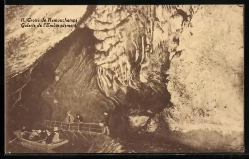 AK Remouchamps, Grotte de Remouchamps, Galerie de l`Embarquement