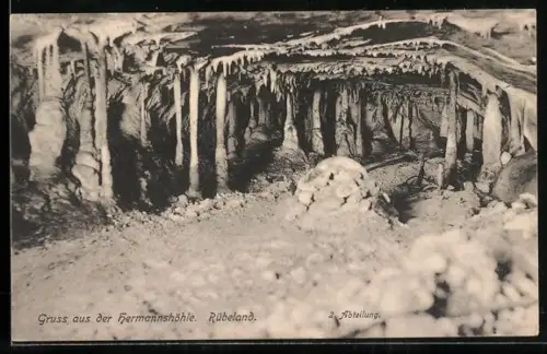 AK Rübeland, Hermannshöhle, 2. Abteilung