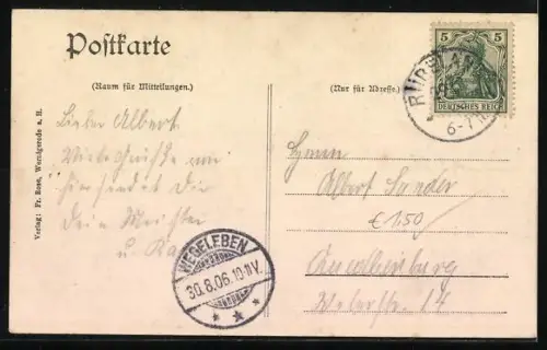 AK Rübeland, Hermannshöhle, 2. Abteilung