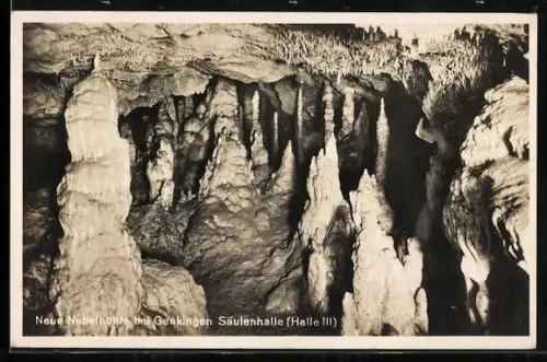 AK Genkingen, Nebelhöhle, Säulenhalle (Halle III)