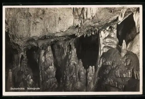 AK Dechenhöhle, Blick in die Nixengrotte