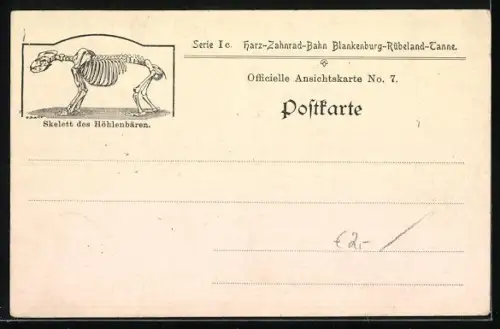 AK Rübeland, Ansicht in der Hermannshöhle