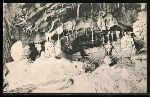 AK Rübeland / Harz, Krystallhammer in der Hermannshöhle