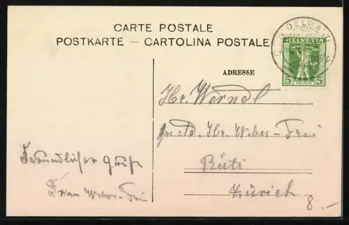 AK Grindelwald, Eisgrotte am obern Gletscher