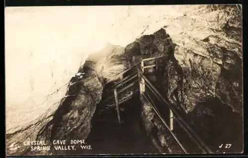 AK Spring Valley, WI, Crystal Cave Dome