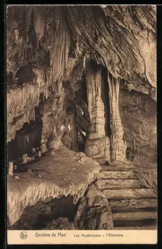 AK Grottes de Han, Les Mysterieuses, L`Alhambra