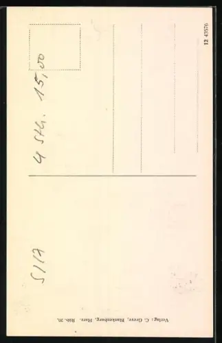 AK Rübeland, Hermannshöhle, Der Wasserfall