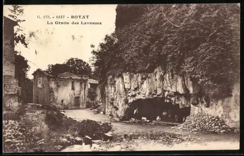 AK Royat, La Grotte des Laveuses