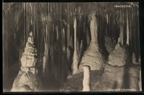 AK Macocha, Höhle, Innenansicht