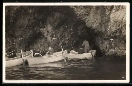 AK Capri, Blaue Grotte, Einfahrt