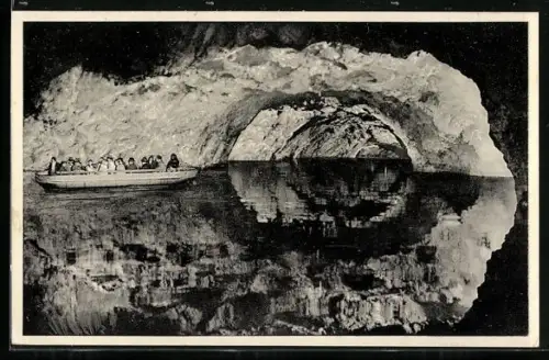 AK Wien, Mödling, Seegrotte in der Hinterbrühl