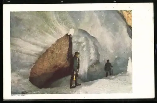 AK Eistor zum Mörkdom in der Eisriesenwelt im Tennengebirge