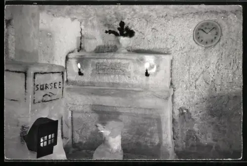 AK Jungfraujoch, Klavier im Eispalast, Höhle